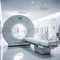 MRI Scanner or Magnetic resonance imaging scanner machine in Hospital,Technologically Advanced and Functional Medial Equipment,